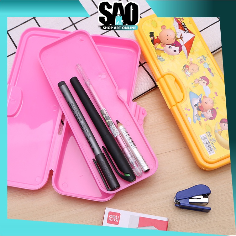 

SAO - S5981 Tempat Pensil Anak Motif Random / Kotak Pensil Lucu / Tempat Alat Tulis Sekolah / Kotak Pensil Karakter Random