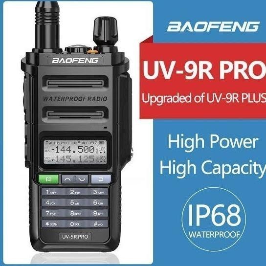 Walkie Talkie Top Boufeng Uv-9R Pro Ht Uv9R Pro Jarak Jauh 10Km