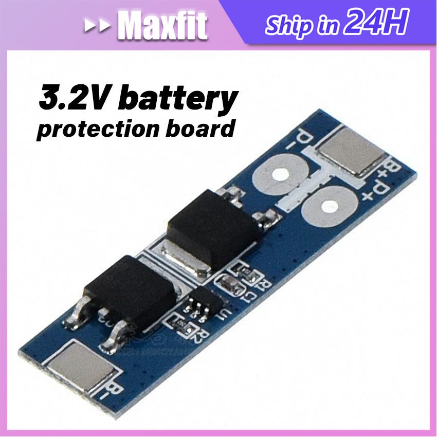 Modul BMS 2S Protection Pelindung Baterai 3.2V 12A Modul Charger Baterai Battery 18650 Pcm Protectio