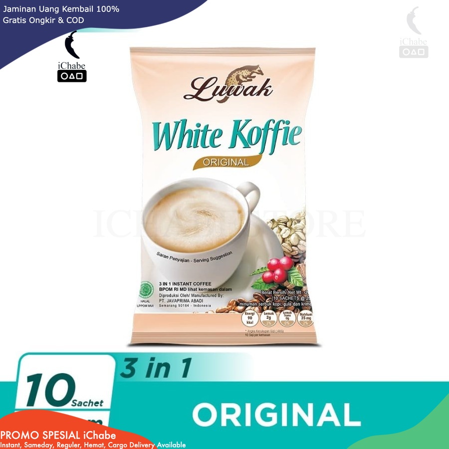 

[BISA COD] DS Luwak White Coffee isi 10sachet