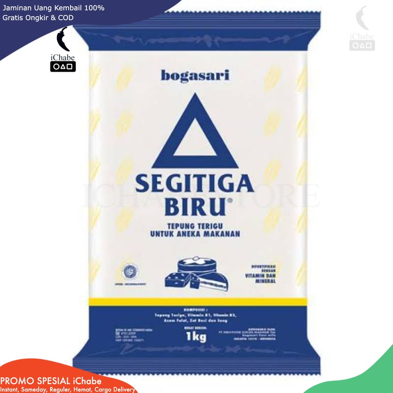 

[BISA COD] DS Tepung Terigu Segitiga Biru Ekonomis 1 kg