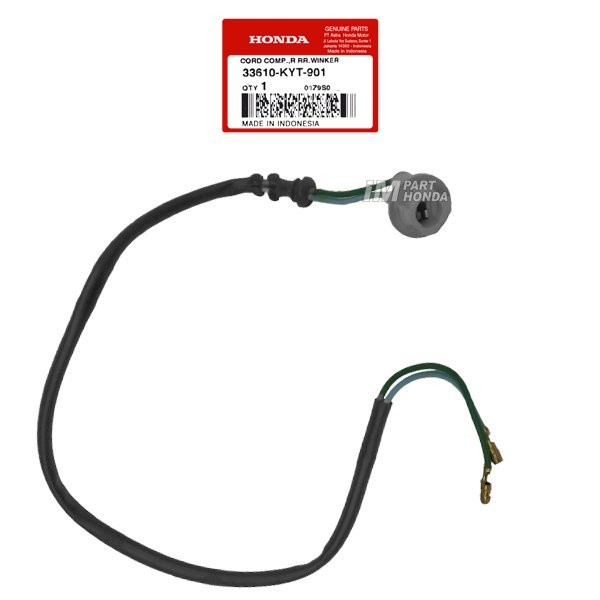 33610-KYT-901 Socket Cop Lampu Sein Riting Belakang Kanan Scoopy Karbu