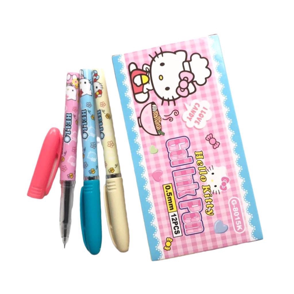 

Pulpen 0.5mm G-8015 Hello Kitty (12pc)