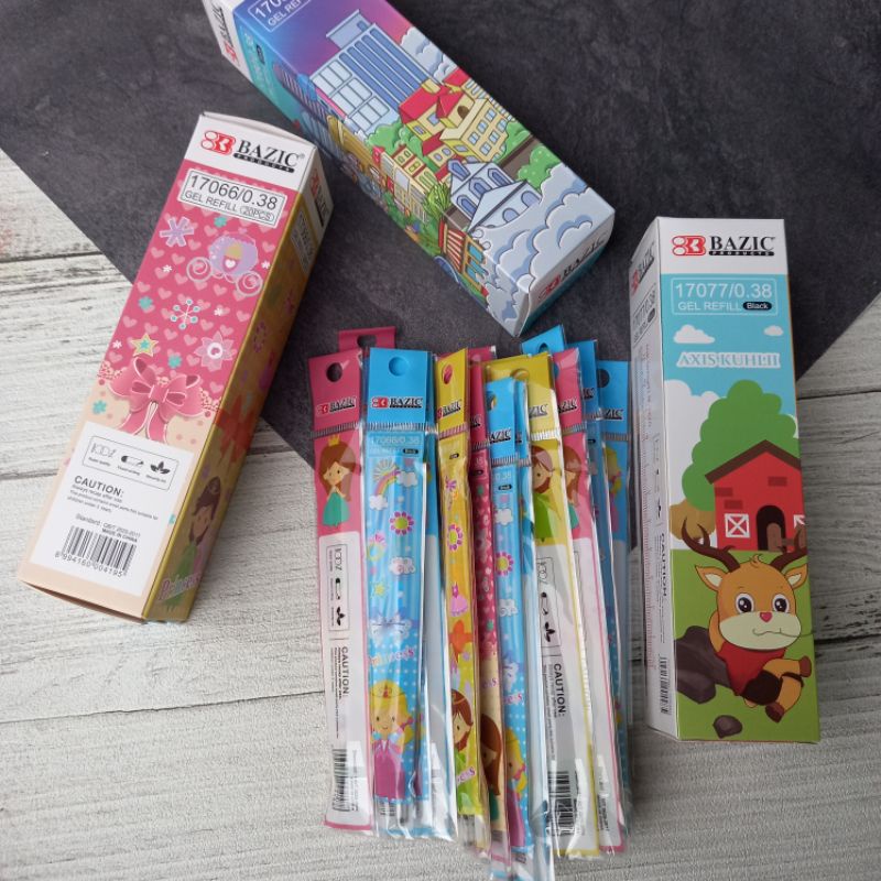 

REFIL - Isi Gel 20 Pcs/Refil Pulpen Gel/isi Pulpen Gel