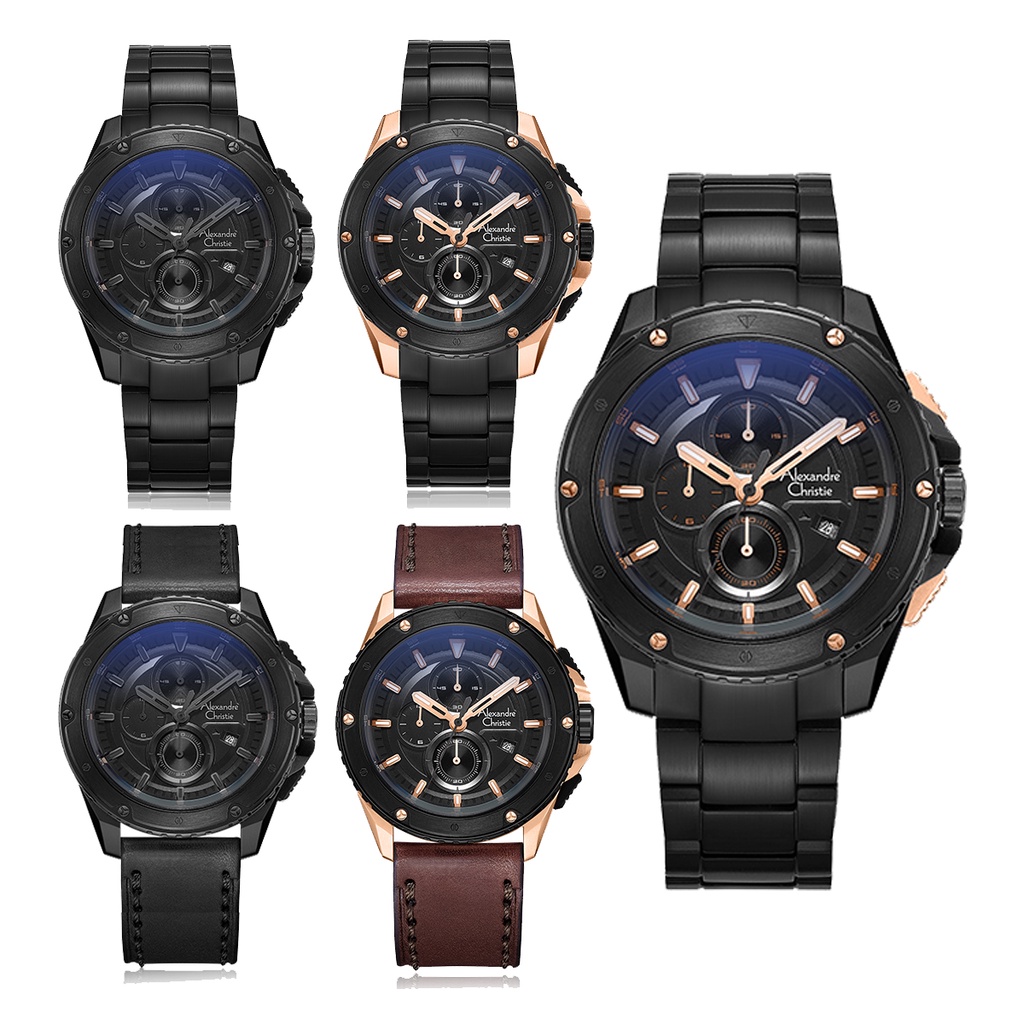 Alexandre Christie Ac 6653 / ac6653 Jam Tangan Pria Original Bergaransi Resmi
