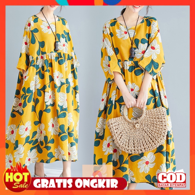 KAIN ADEM HALUS TEBAL / JASMINE JUMBO DRESS -   OVERSIZED DRESS QUALITY PREMIUM