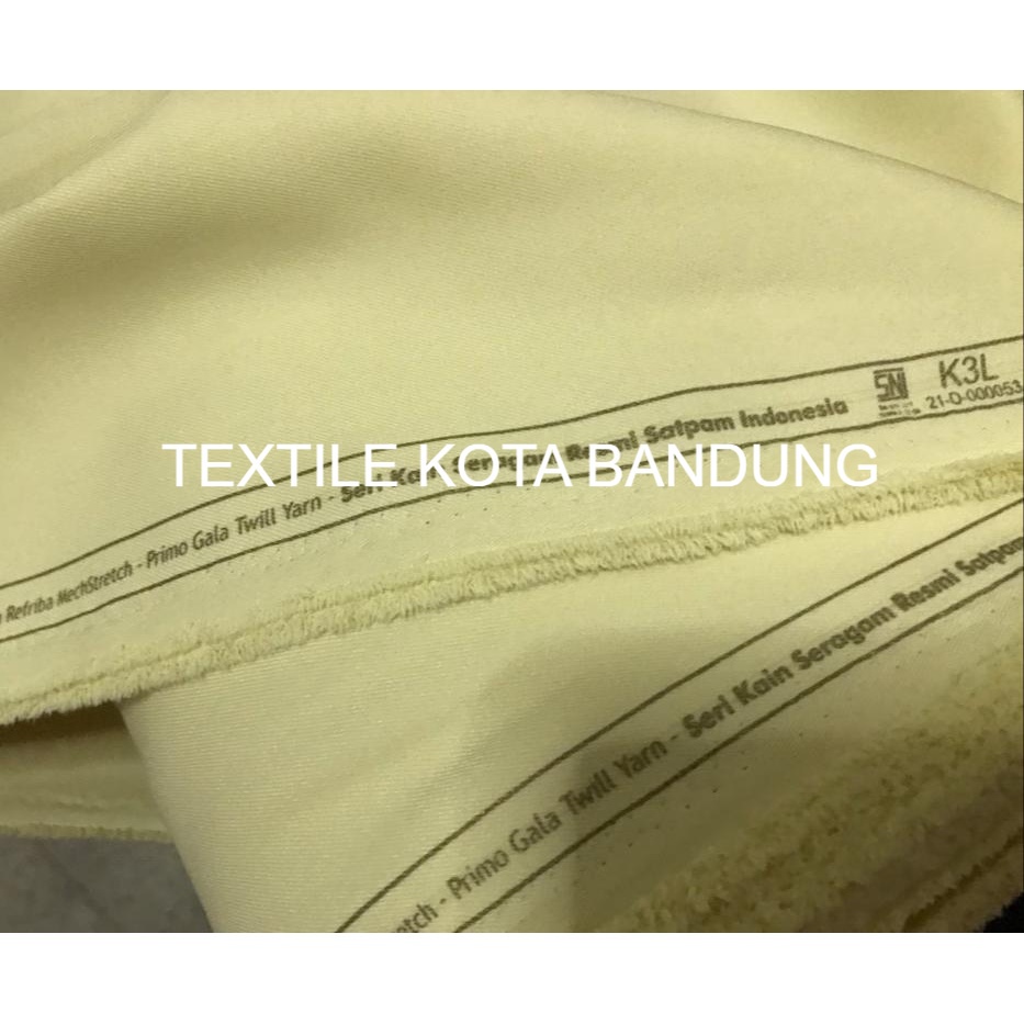 Kain Seragam Satpam Resmi Nasional Terbaru Bahan Gaia Trill Drill Gala Exclusive Meteran Baju PDH PD