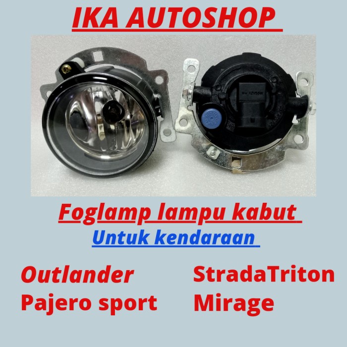 FOGLAMP PAJERO SPORT 2012 2014 2015 2016 2017 2018 - Kanan