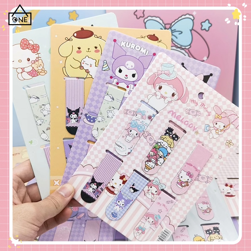 

COD❤️Bookmark Magnetik Kreatif Kartun Siswa Bookmark Klip Buku Magnet