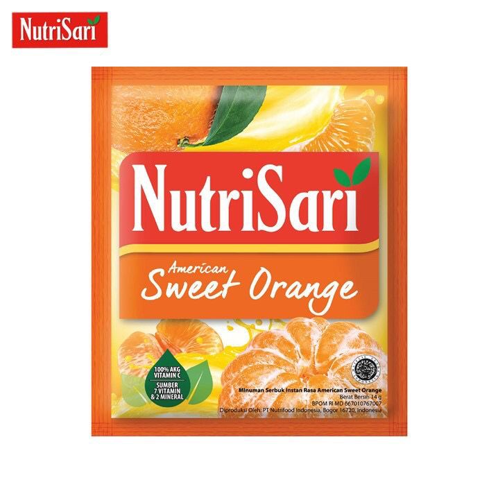 

Nutrisari Sweet Orange Vitamin \ C Vitamin D