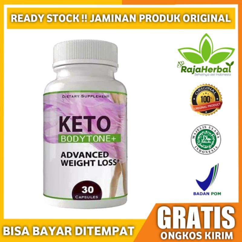 KETO BODYTONE Asli Keto Body Tone Original Suplemen Diet Herbal Pelangsing Keto Boost