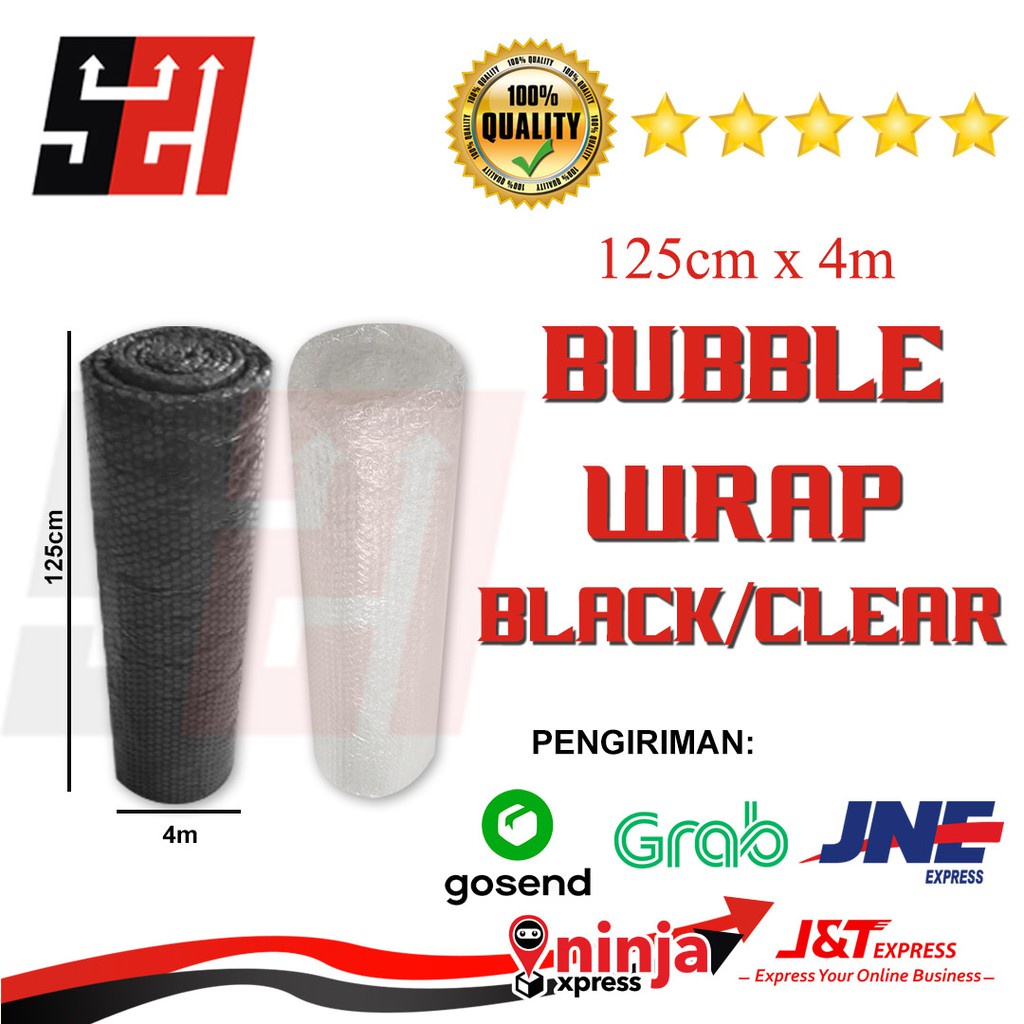 

Bubble Wrap Meteran Ukuran 125cmx4m