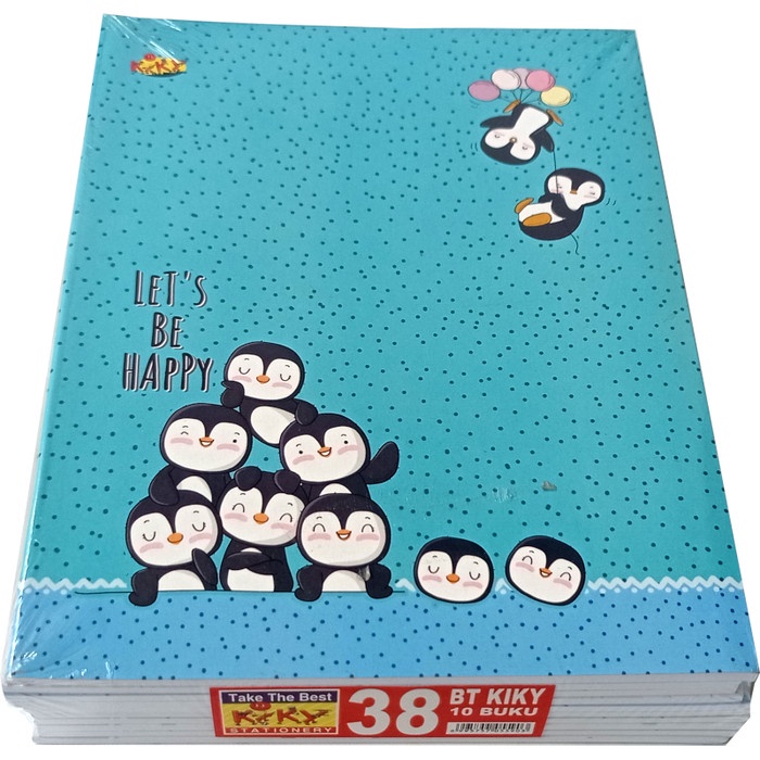 

MURAH- Buku Tulis KIKY 38 Lembar - 1 pak- 1.2.23