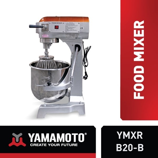Mixer Makanan YAMAMOTO YMXR B20-B Mixer makanan 20 Liter 1 Hp