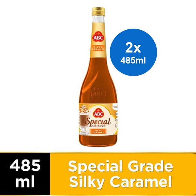 ABC Sirup Special Grade Silky Caramel 485 ml x 2