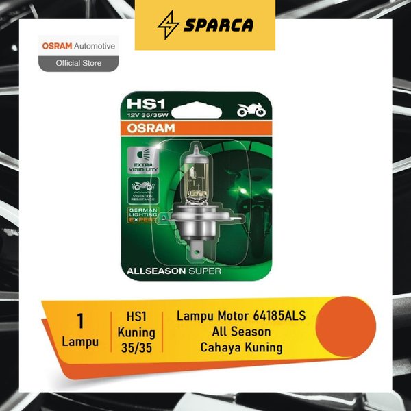 [SPARCA] Osram Lampu Motor Bebek 62337ALS 35/35 12V - Kuning