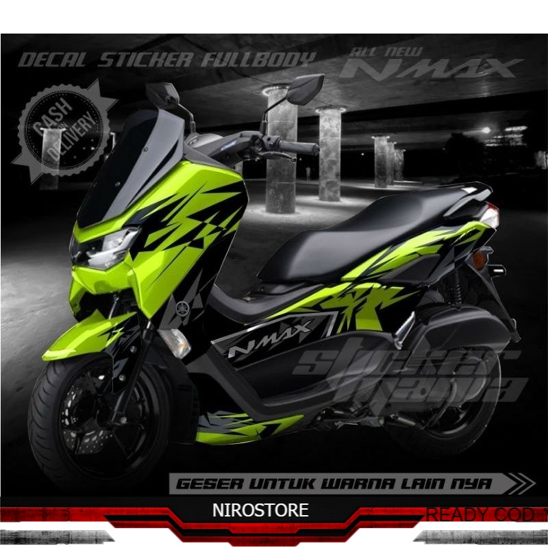 Sticker nmax new 155 full body decal nmax full body Striping all new nmax tahun 2021 2022
