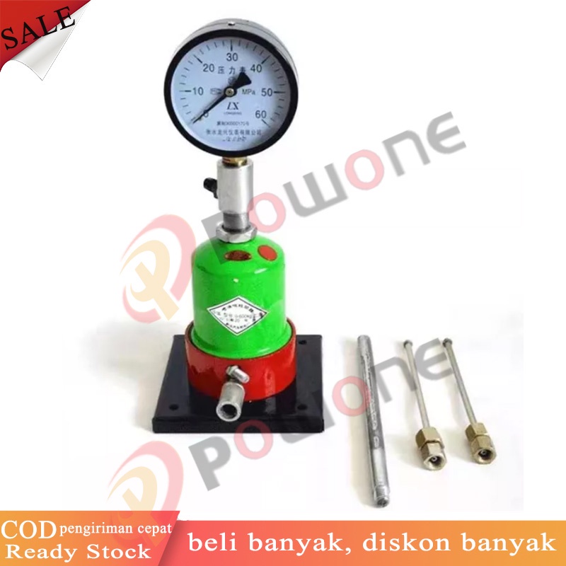 Powone Diesel Injector Nozzle Pressure Tester Mobile and tractor Diesel Injector Calibrator Injector