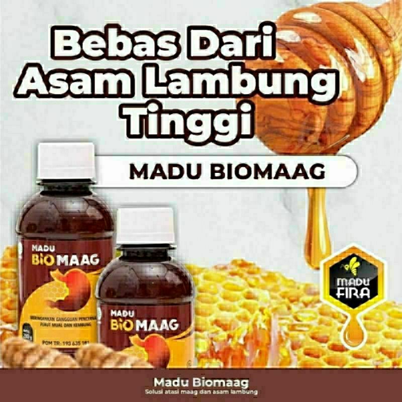 

Madu BIOMAAG Madu Bio maag Madu BIOMAG Herbal Maag kronis, Asam Lambung, GERD, Anxiety Madu Lambung Terbukti Ampuh Asli 100% Original BPOM Ori COD