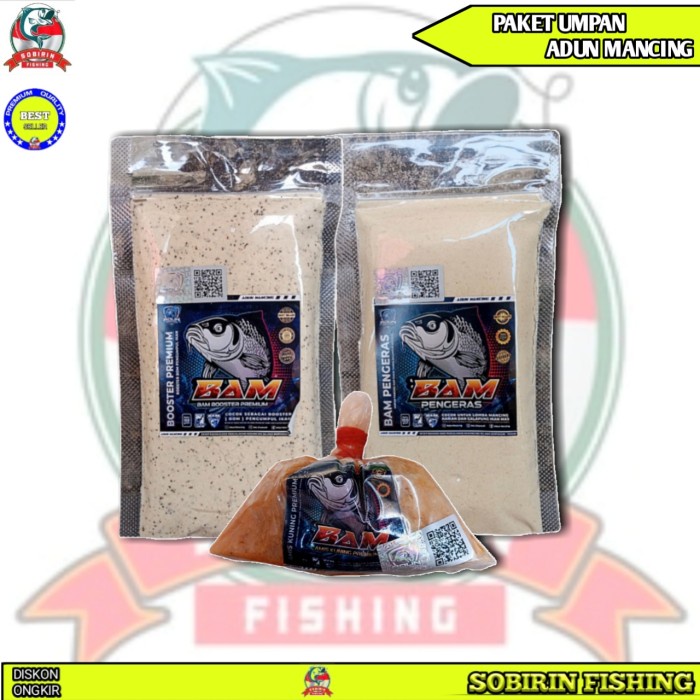 Paket Bam Super Hemat - Paketan umpan adun mancing juara