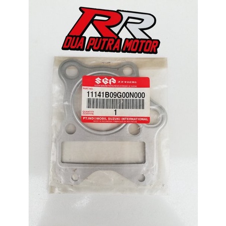gasket perpak paking packing kaleng blok block cylinder silinder head seher piston original ori suzu