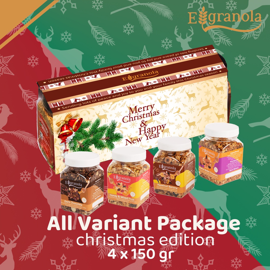 

El Granola Hampers Edisi Natal All Variant Package