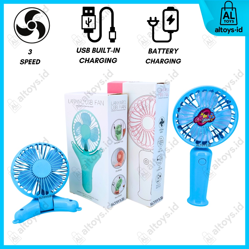 MINI FAN PORTABLE COLING FAN KIPAS ANGIN BATERAI CAS OK003 / OK004 KIPAS ANGIN PORTABLE BATERAI CAS