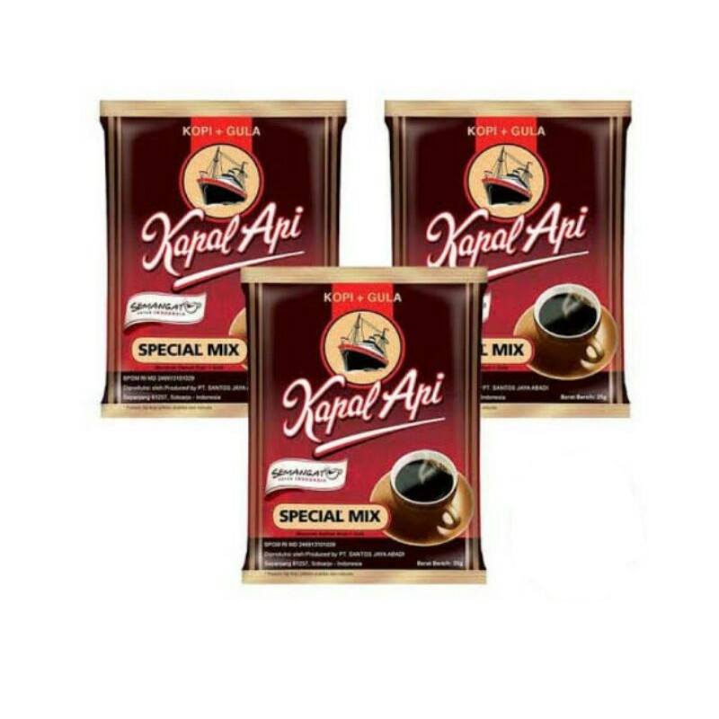 

Kopi kapal api special mix 25gr @1pcs munarbabal