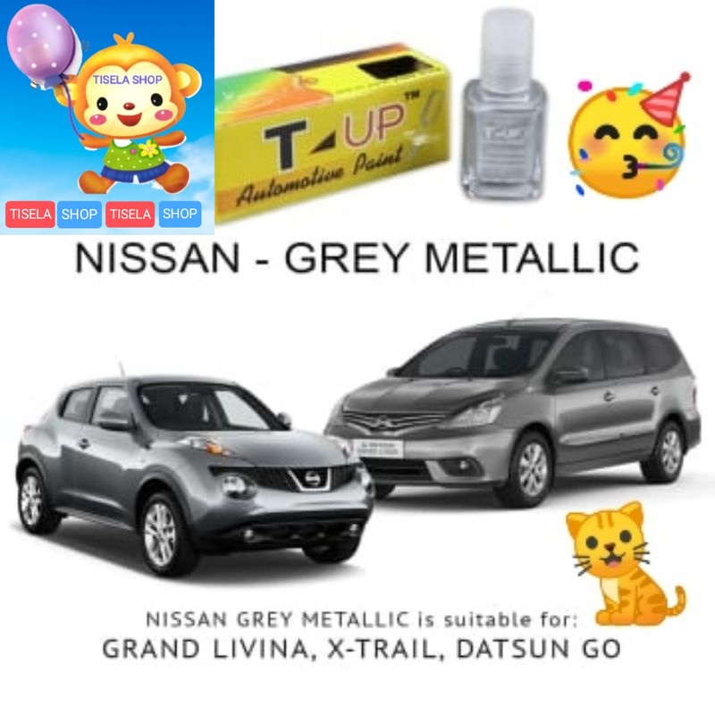 cat oles penghilang baret scratch mobil car nissan grey metalic abu t up