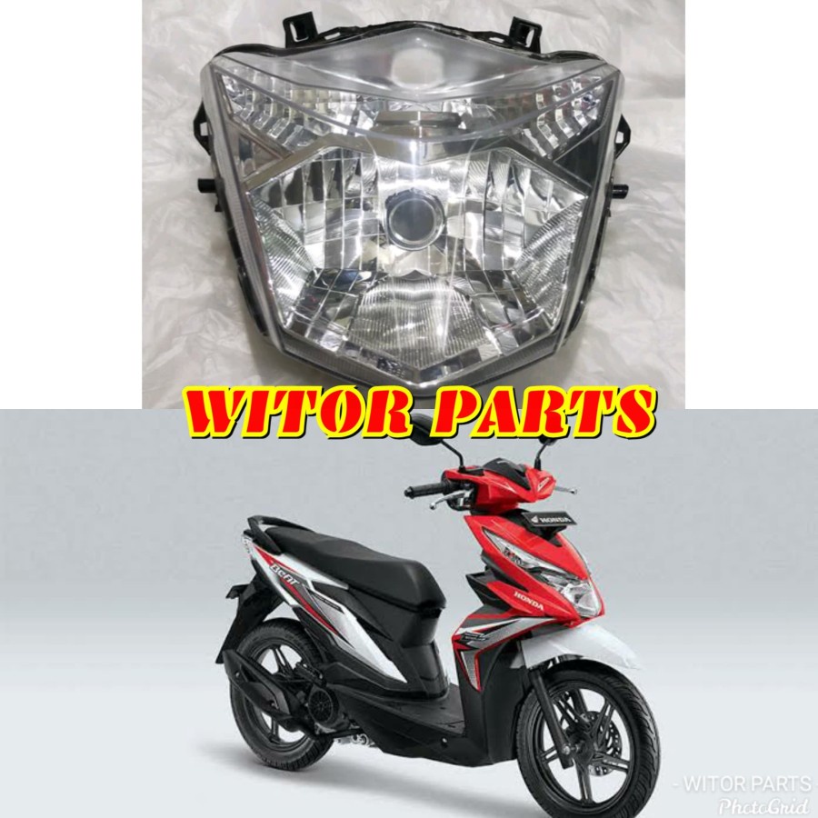 reflektor Honda Beat new 2016-2019 Beat digital / Beat Street - reflektor lampu depan Beat Street