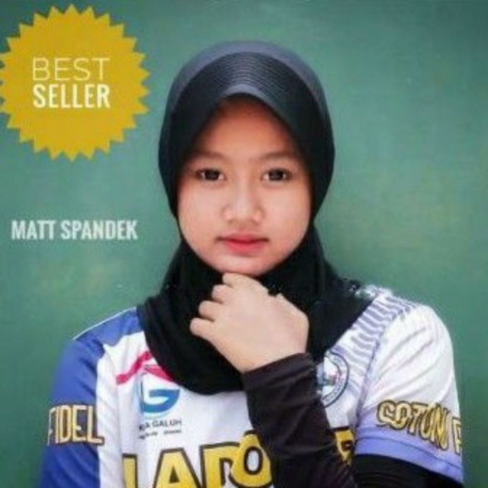 Hijab Sporty linear / Hijab Sport Ori SNADA /Bergo Sporty / Kerudung