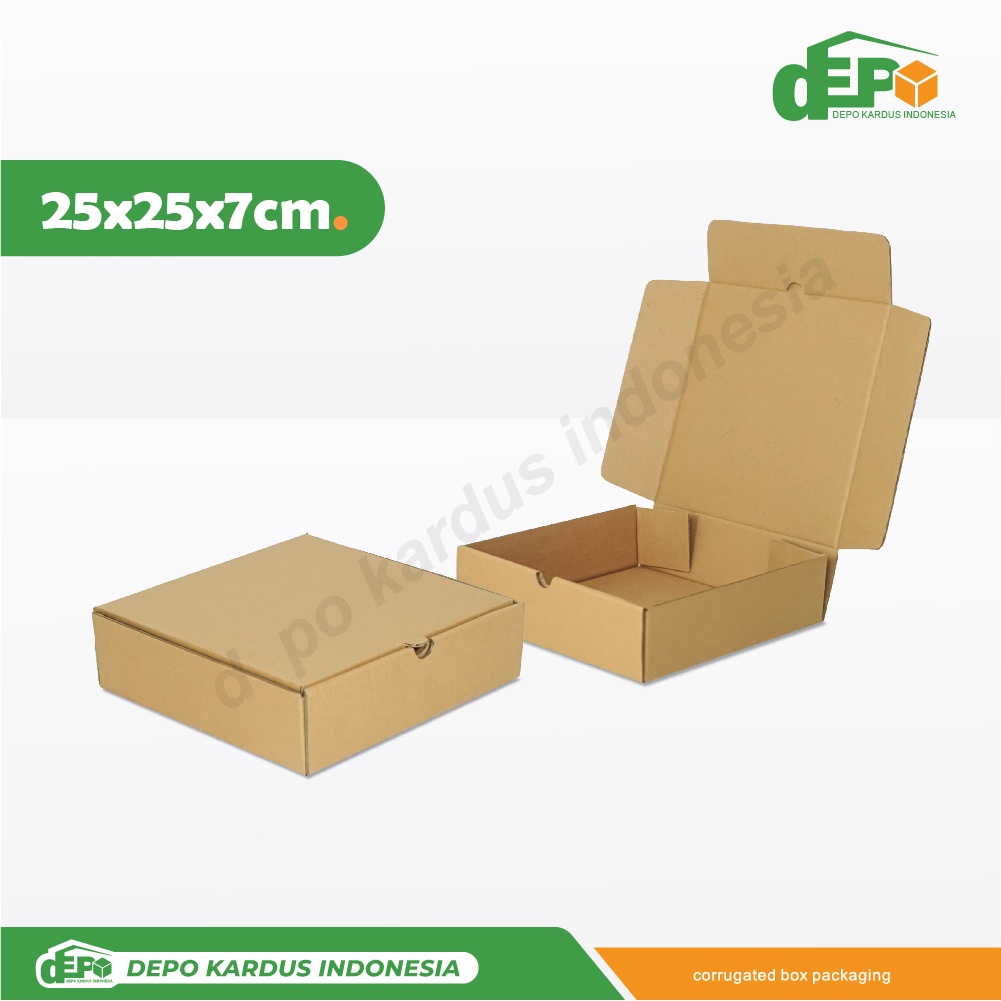 

Box 25x25x7 cm LD kardus/polos/Hampers/hoodie/mukena/ultah/ulang tahun/happybirthday/it's boy/it's girl/baby/bayi/tinggi7