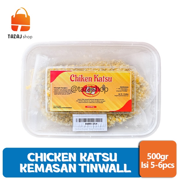 

Chicken Katsu 500 gr - Kemasan Tinwall