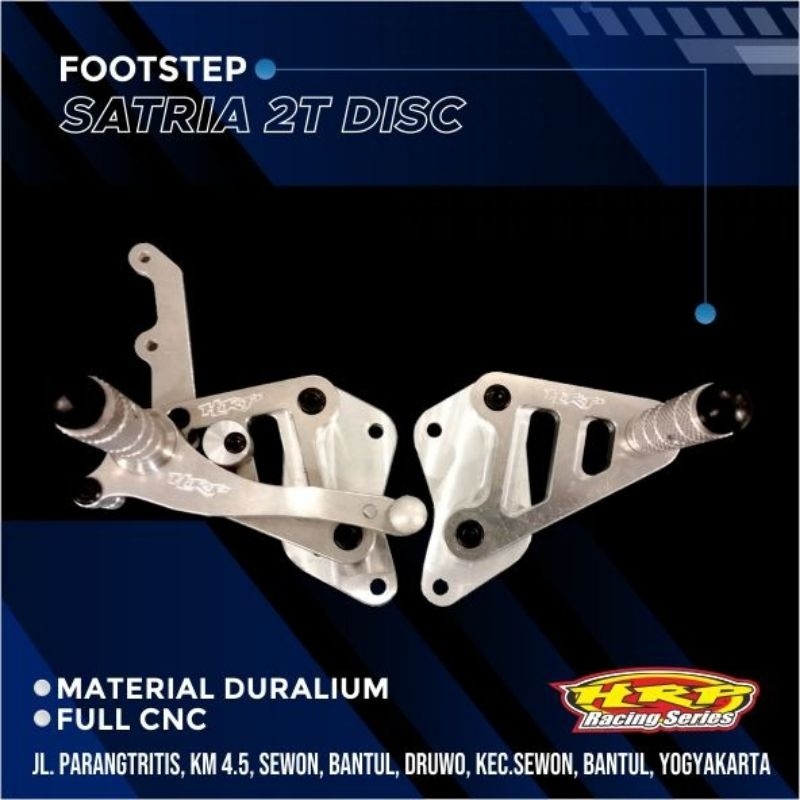 HRP Footstep SUZUKI SATRIA 2T DISC