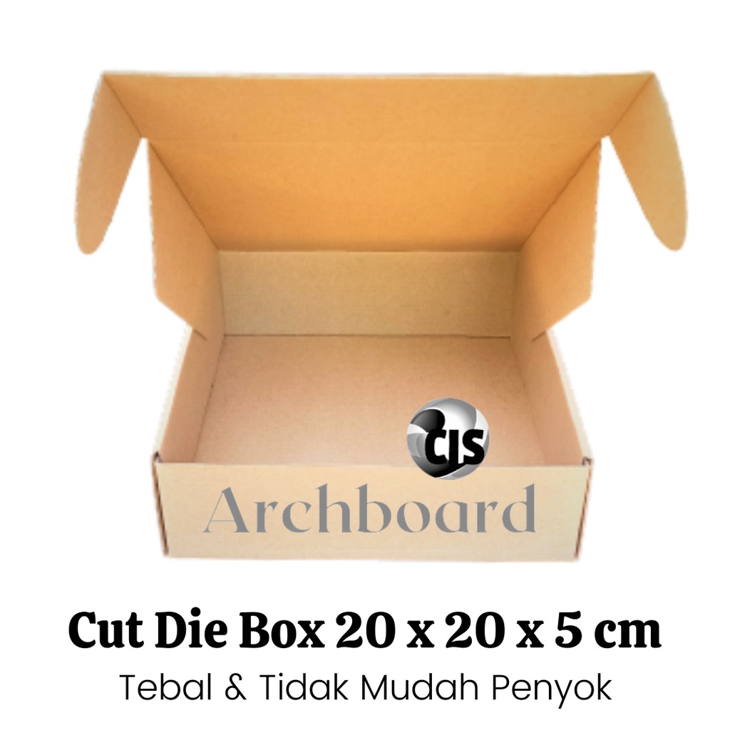 

Kardus Die Cut Polos Uk 20x20x5 cm / Box Pizza 20 x 20 x 5 cm (10 pcs)