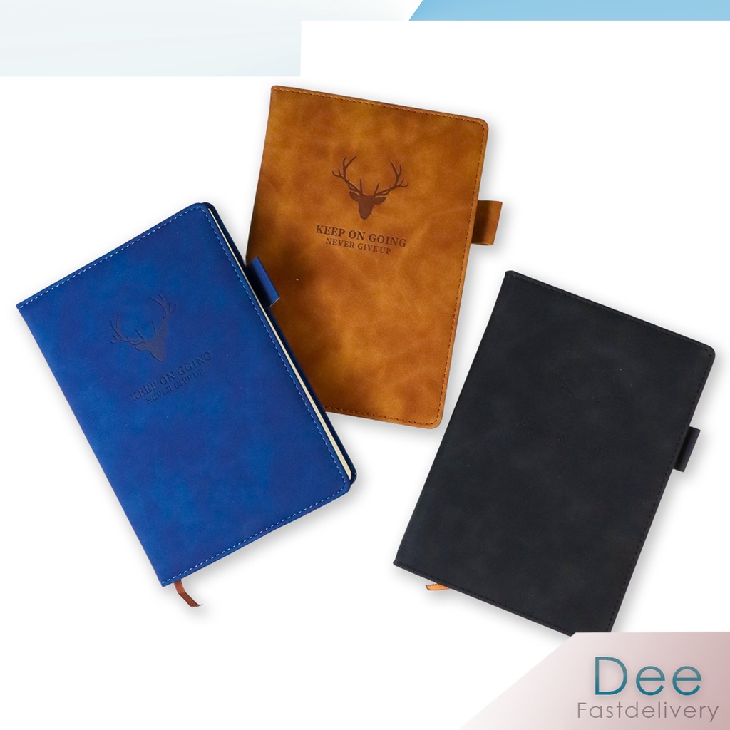 

Buku Catatan Harian Notebook Diary Cover Kulit 180 Lembar A5 - CW-5025