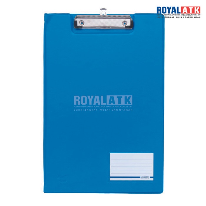 

Andma Bantex Clipboard With Cover Folio #4211 Papan Jalan / Ujian size F4 - 62 Blueberry