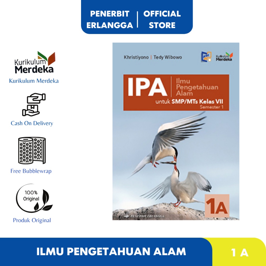 IPA SMP  KELAS 1A KURIKULUM MERDEKA Erlangga