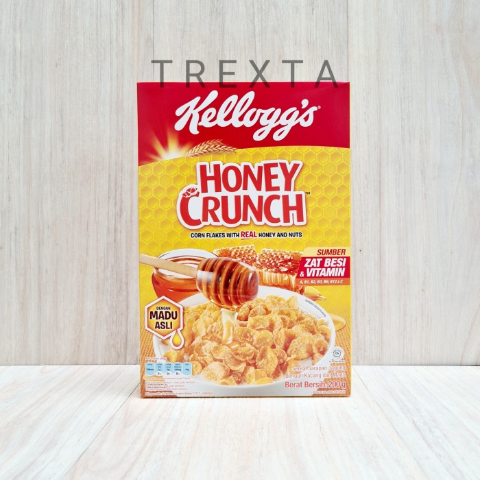 

Honey Crunch Flakes Kelloggs 200 Gram