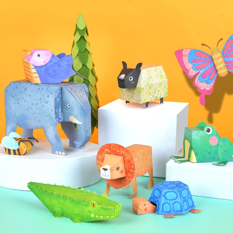 

Mideer Origami Paper - Animals