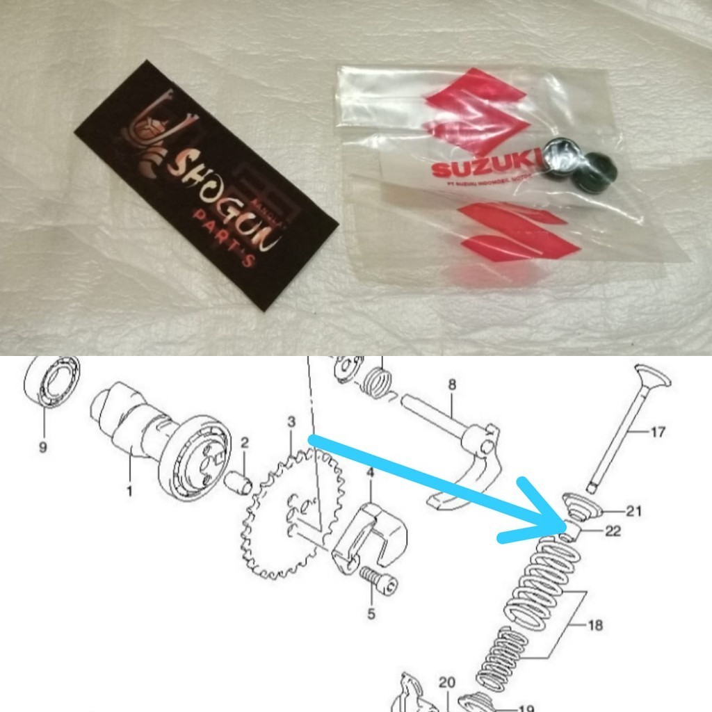 Seal Klep Shogun Seal Klep Smash Seal Klep Arashi Seal Klep Suzuki