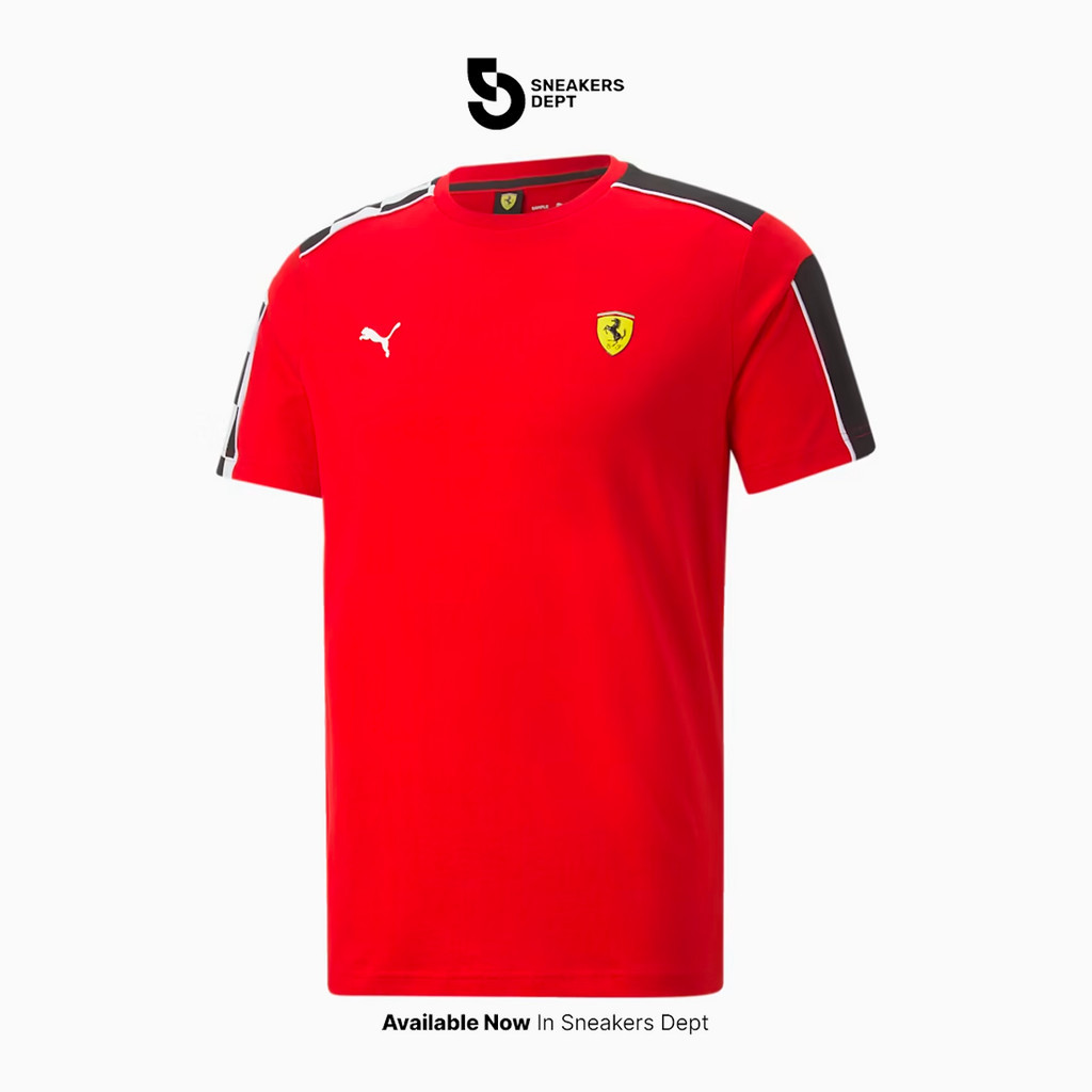 PUMA Kaos Pria FERRARI RACE MT7 TEE 53582802 ORIGINAL