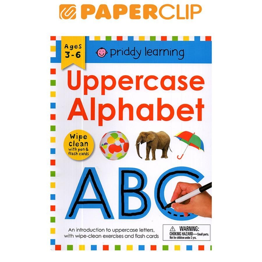 PRIDDY LEARNING WIPE CLEAN : UPPERCASE ALPHABET