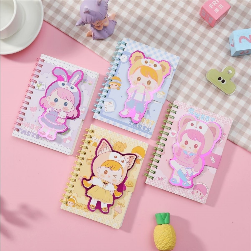 

NOTEBOOK A6 SERIES (80 LEMBAR) CUTE BUKU TULIS KARAKTER LUCU BUKU CATATAN JURNAL DIARY MURAH