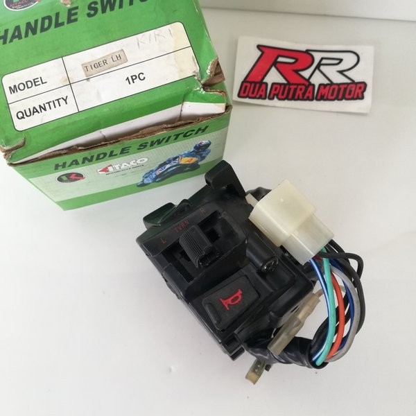 holder saklar kiri honda tiger 2000 tilam tilas lama old