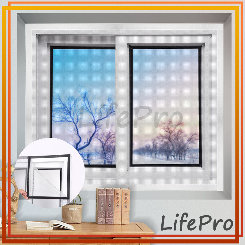 Jaring Kasa Perekat / Jaring Kasa Anti Nyamuk / Jendela Kasa Dilengkapi Dengan Velcro