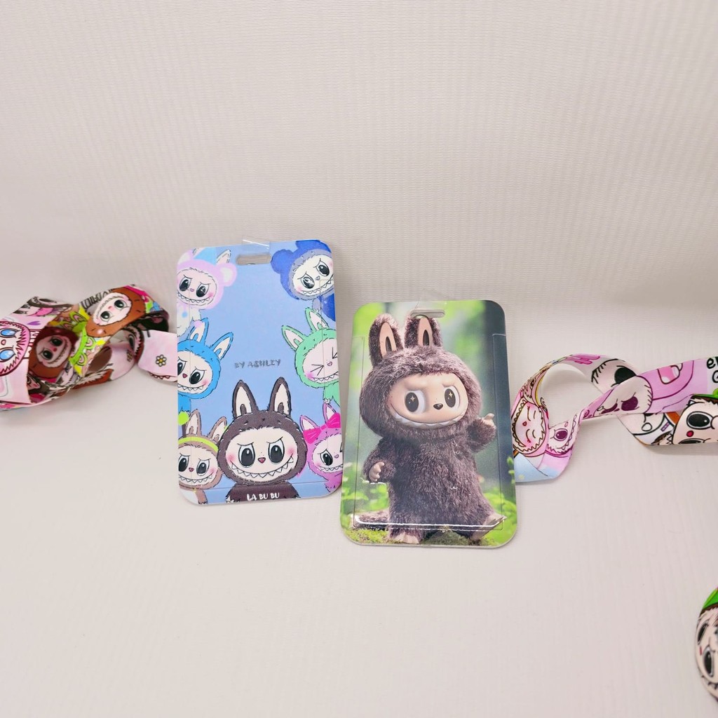 

Gantungan Kartu Name Tag / ID Card Holder Premium Labubu Sanrio Landyard - GG0493