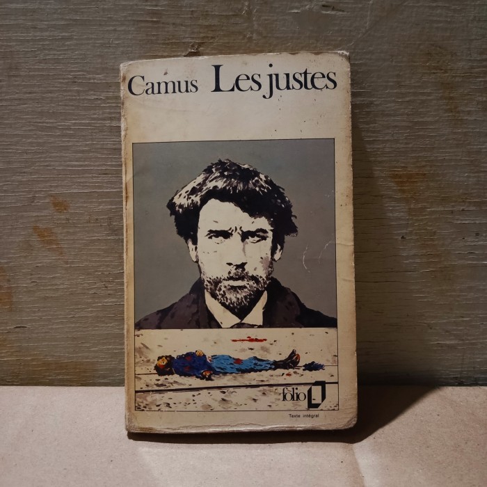Buku Novel Lawas Bahasa Perancis Camus Les Justes