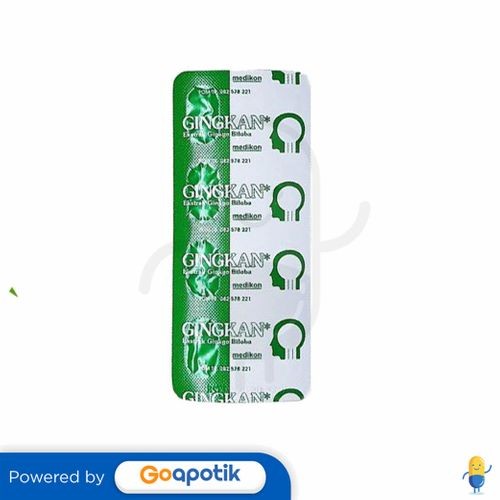 Gingkan Strip Isi 10 Tablet
