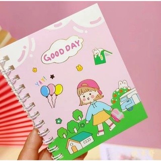 

COD / Instan PKU / Buku stiker semi transparan PET, Accessoris Sticker, Stiker hiasan diary